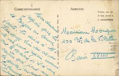 CPA Environs of Beaulieu the course Shoed and the point Sainte Old people's home