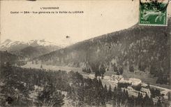 CPA Auvergne Cantal View of the valley of Lioran