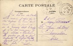 CPA Auvergne Wall on issoire Augustana Villa