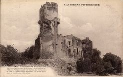 CPA Auvergne Castle of Tournoel