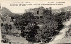 CPA Auvergne Castle of Chouvigny