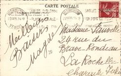 CPA Sands olonne arcades and the tower Arundel