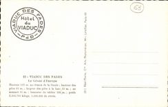 CPA Auvergne the viaduct of the Insipid ones