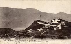 CPA Auvergne Observatory of Puy de Dome inn of the Mercury temple and the southern domes