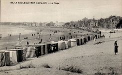 CPA La Baule on Sea the beach