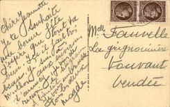 CPA Route of Aravis has Al Giettaz Tunnel of the turnings