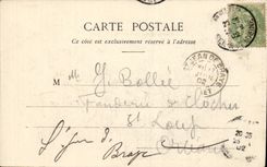 CPA Fontainebleau fire artifice (Worn Mount)