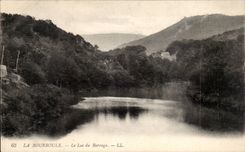 CPA Bourboule the lake of the stopping