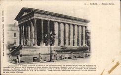 Casa cuadrada de CPA Nimes