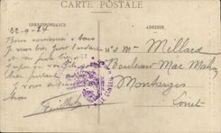 Santo Gengoult de la iglesia de CPA Toul