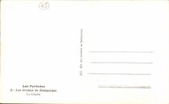 CPA Caves of Betharram the bell