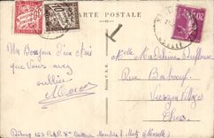 CPA Metz vista del punto de vista de la explanada