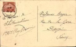 CPA forest of Fontainebleau the throats Apremont cave of the brigands