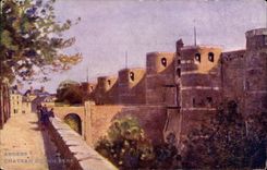 CPA Angers the castle of king Rene
