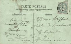 CPA Lourdes Together of the basilica and the rosary