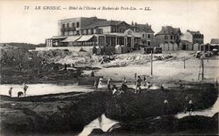 CPA Croisic Hotel of ocean and rocks of Port Flax