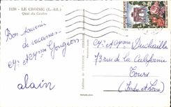 CPA Croisic Quay of the center