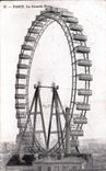 CPA Paris the large wheel
