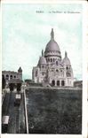 CPA Paris Basilique de Montmartre