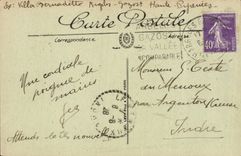 CPA Argeles Gazost the bridge of Tillos and Gave of Pau