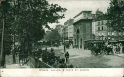 CPA Paris Boulevard and Gate St Martin