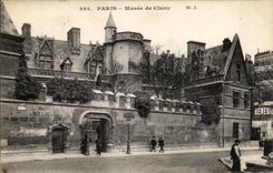 CPA Paris Museum of Cluny