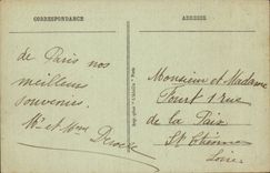 CPA Paris the House of Commons and the bridge of the Harmony