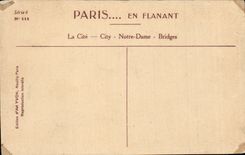 CPA Paris Le cite