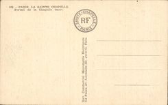 CPA Paris Sainte Chapelle Portail de la chapelle basse