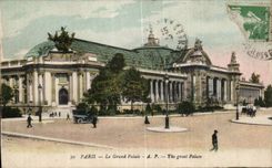 CPA Paris Large palace