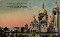CPA Paris Basilique du Sacre Coeur 