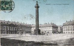 CPA Paris Vendome Column