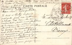 CPA Vichy Facade et terrasses du casino