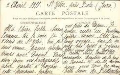 CPA St Ylie Allee of the chestnut trees