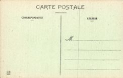 CPA Pau palate winter Main entrance