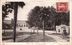 CPA Pau Train station of midday