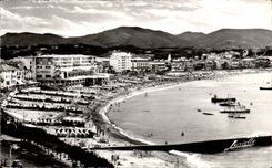 CPA St Jean de Luz La plage 