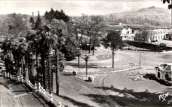 CPA Pau Assembled on the boulevard of the Pyrenees