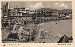 CPA St Jean de Luz La plage et le casino