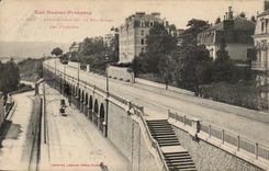 CPA Pau Avenue Leon Say and boulevard of the Pyrenees