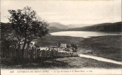 CPA Environs of the Mount Gilds the Lake Guery and the Mount Gilds