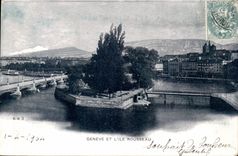 Swiss CPA Geneva and island Rousseau