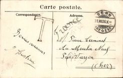 Swiss CPA Bern Museum und die Alpen