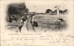 CPA Pouliguen Entering of the port