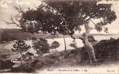 CPA Agay Vue prise de la colline