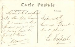 CPA Yzeure the boarding school of Beautiful Sight