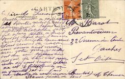 CPA Treport church of Treport the pulpit