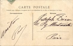 CPA Meulan Small arm of the Seine