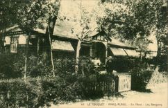 Playa de CPA Touquet Paris fuera de bengalos del taladro