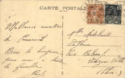 CPA Saint Guenole Penmarch rabbit ears